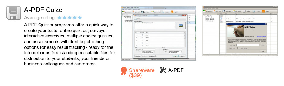 A-PDF Quizer