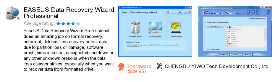 EASEUS Data Recovery Wizard Professional