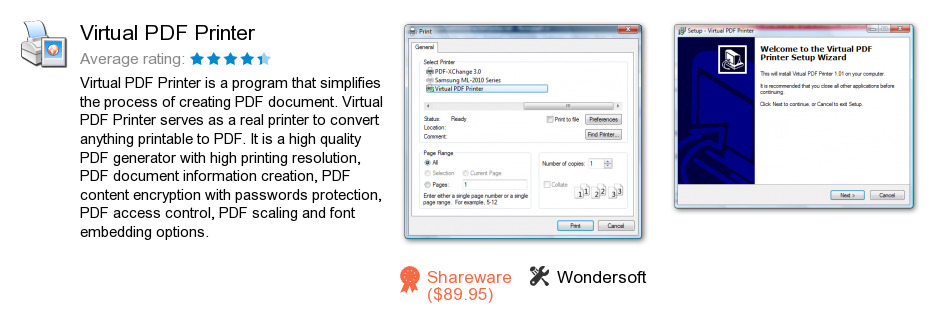 Virtual PDF Printer