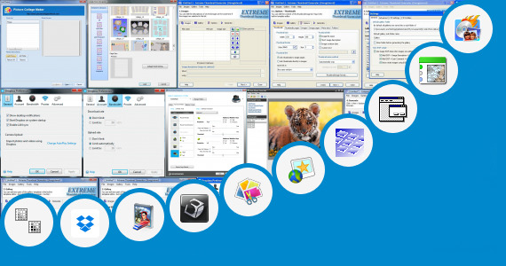 Software collection for 8 Bit Picture Generator Online