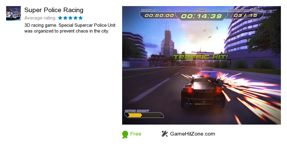 Super Police Racing