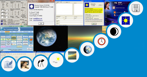 Software collection for Sunset Sunrise Windows 7 Gadget