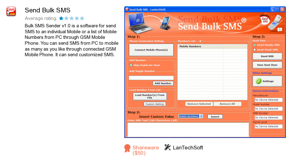 Send Bulk SMS