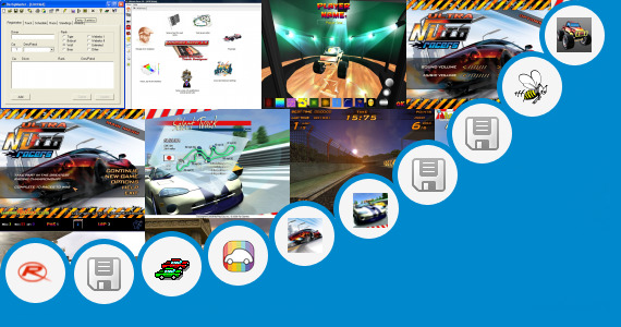 Software collection for Race Car Livery Design Software