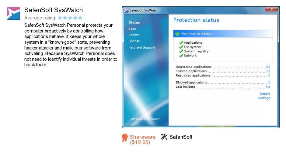 SafenSoft SysWatch