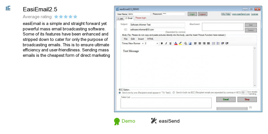 EasiEmail2.5