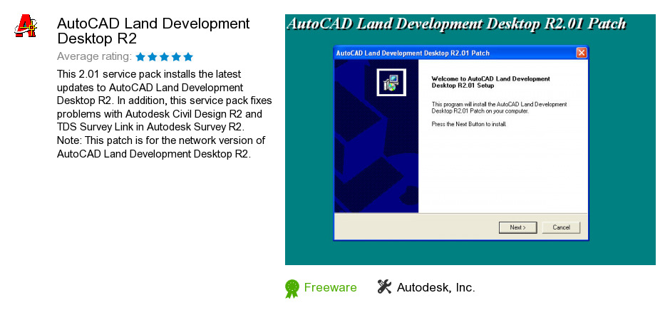 AutoCAD Land Development Desktop R2