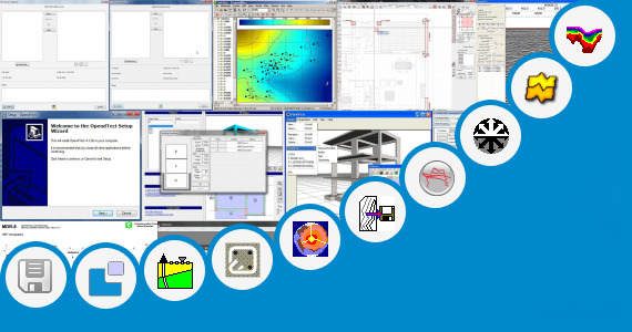 Software collection for 3d Seismic Data Segy