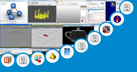 Software collection for 3d Model Stl Rlf