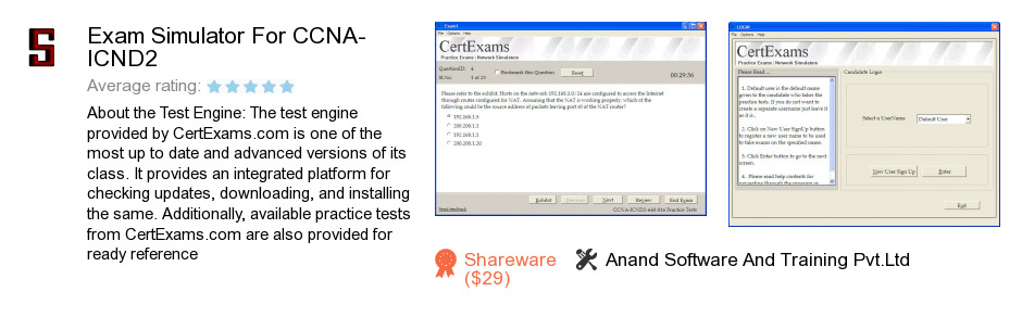 Exam Simulator For CCNA-ICND2