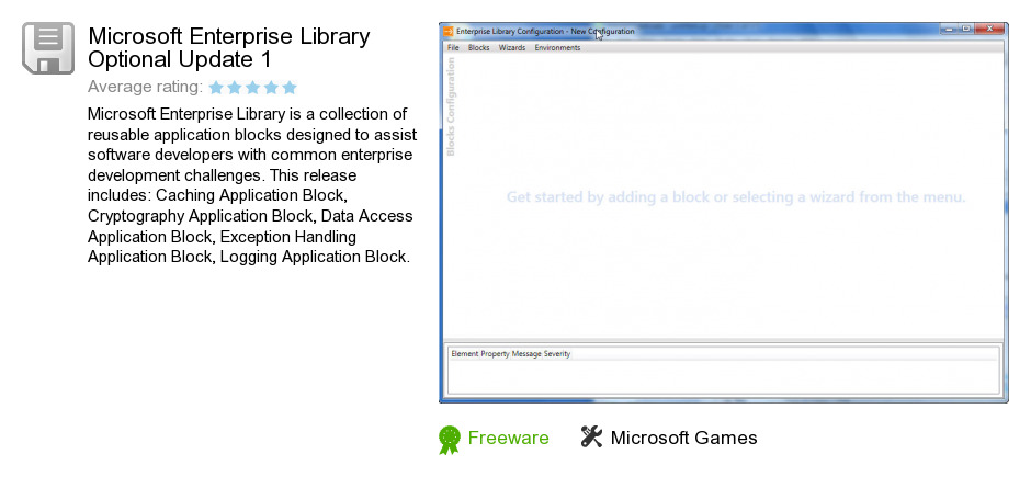 Microsoft Enterprise Library Optional Update 1