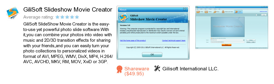 GiliSoft Slideshow Movie Creator