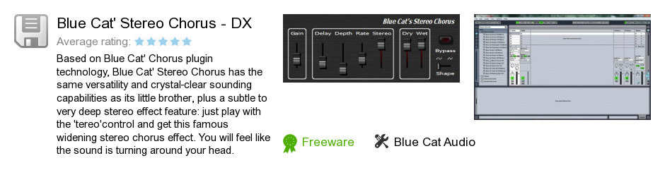 Blue Cat's Stereo Chorus - DX