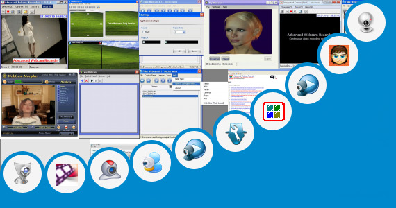 Software collection for Webcam Face Swapping Software