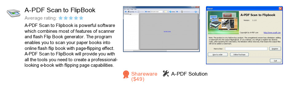 A-PDF Scan to FlipBook