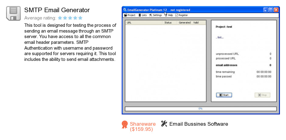 SMTP Email Generator