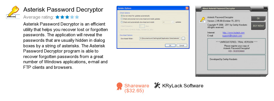 Asterisk Password Decryptor