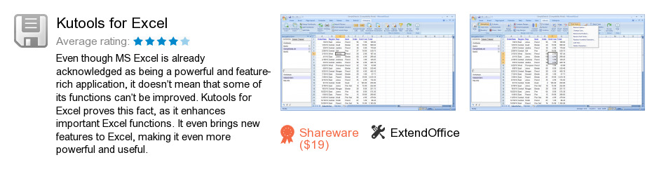 Kutools for Excel