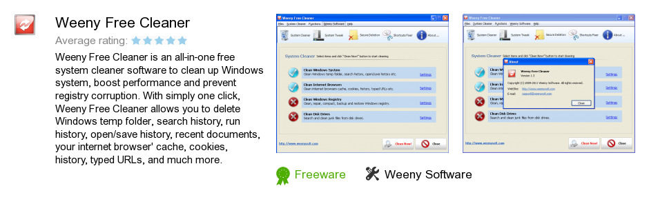 Weeny Free Cleaner