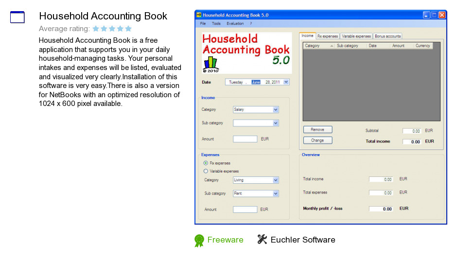 Household Accounting Book