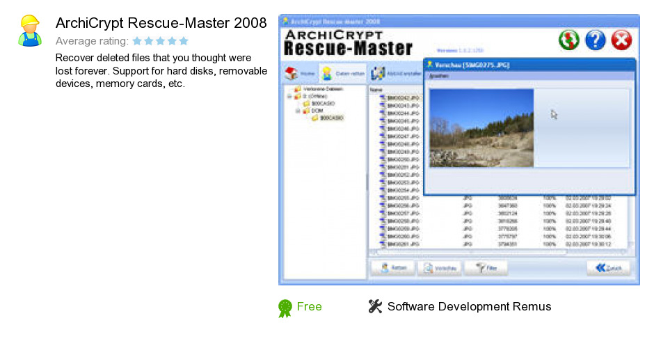 ArchiCrypt Rescue-Master 2008