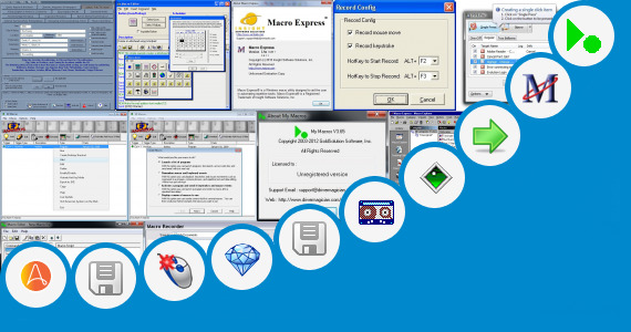 Software collection for Inject Setting Macro X7 F4