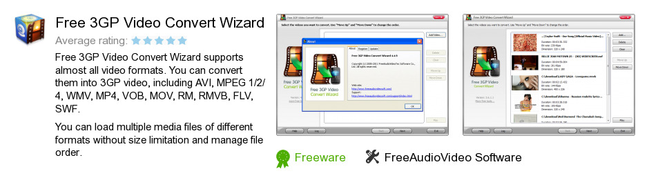 Free 3GP Video Convert Wizard