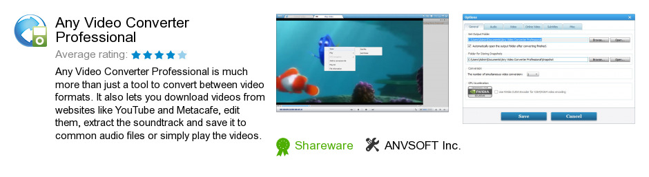 Any Video Converter Professional