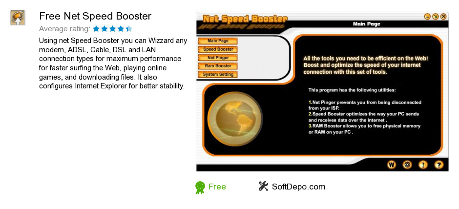 Free Net Speed Booster
