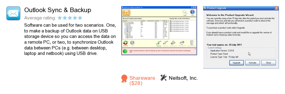 Outlook Sync & Backup