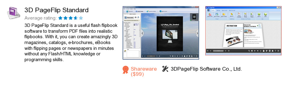 3D PageFlip Standard