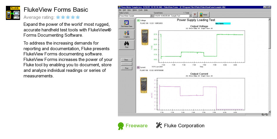 UPDATED FlukeView Forms Version 3.3 Downloadl