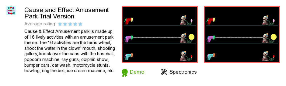 Cause and Effect Amusement Park Trial Version