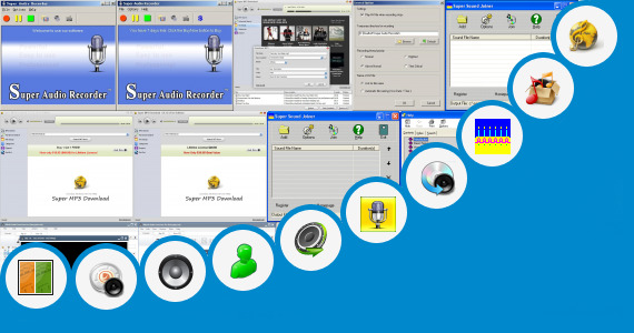 Software collection for Super Audio Music