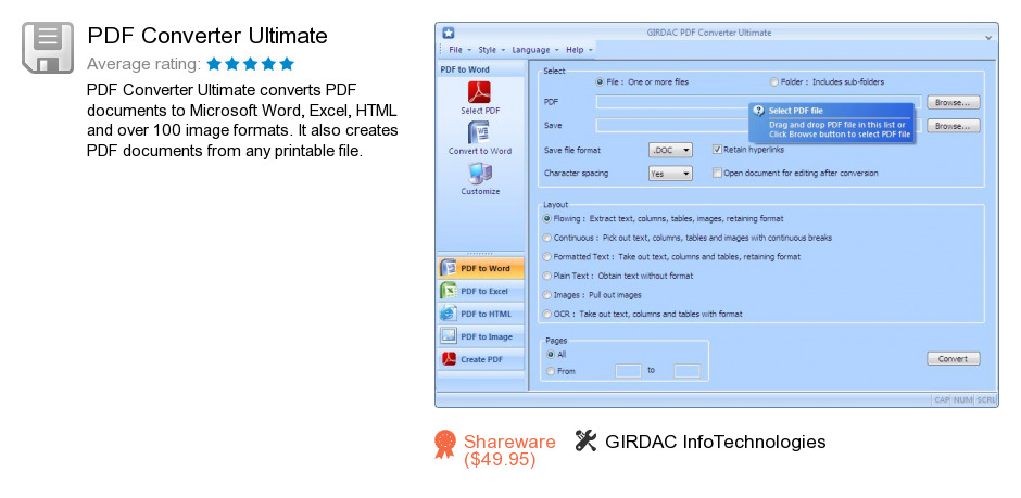 PDF Converter Ultimate