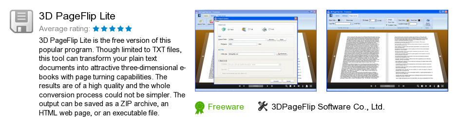 3D PageFlip Lite