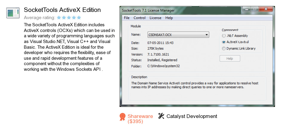 SocketTools ActiveX Edition