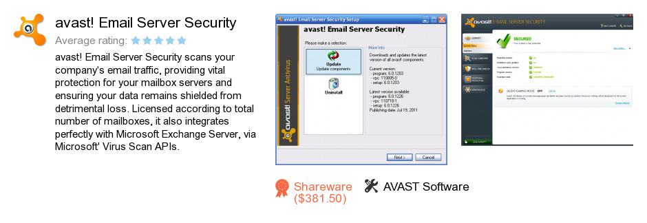 Avast! Email Server Security
