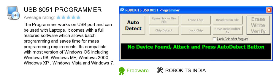 USB 8051 PROGRAMMER