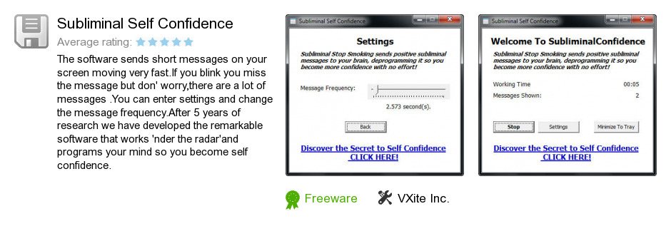 Subliminal Self Confidence