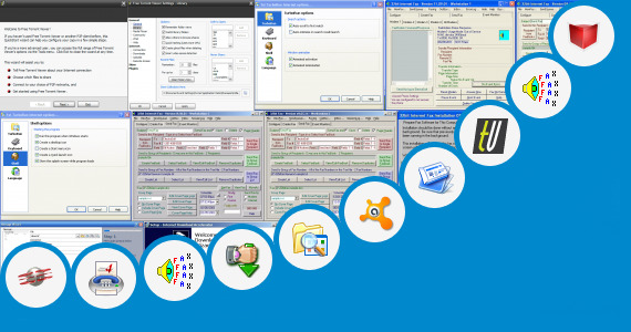 Software collection for Internet Fax Torrent
