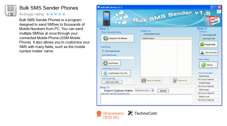 Bulk SMS Sender Phones