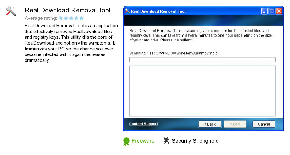 Real Download Removal Tool