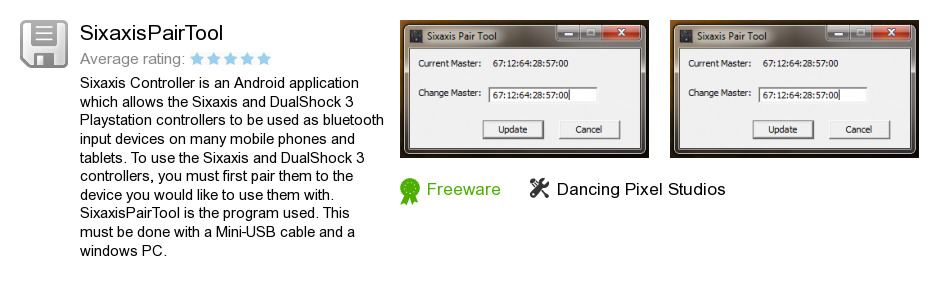 SixaxisPairTool