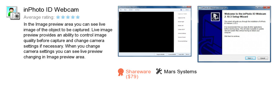 InPhoto ID Webcam