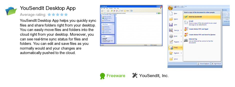 YouSendIt Desktop App