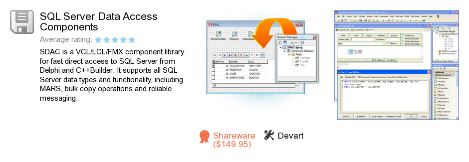 SQL Server Data Access Components