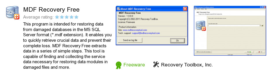 MDF Recovery Free