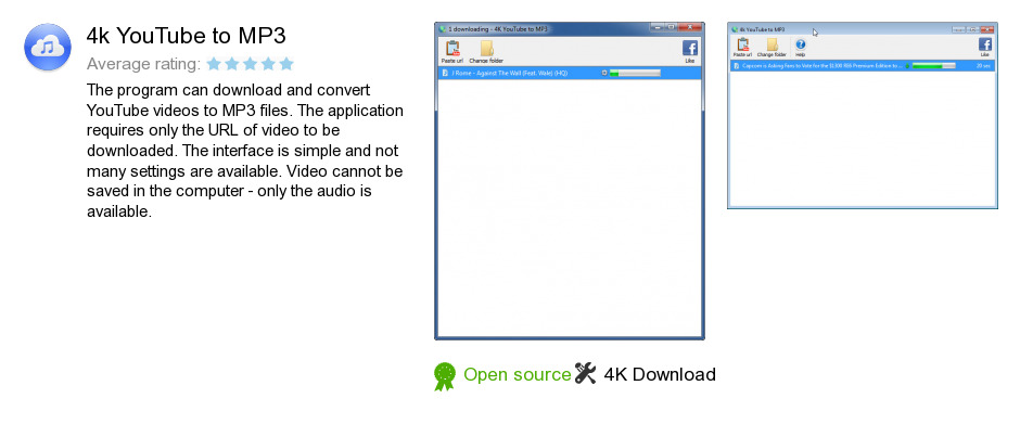 4k YouTube to MP3