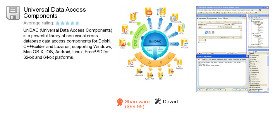 Universal Data Access Components